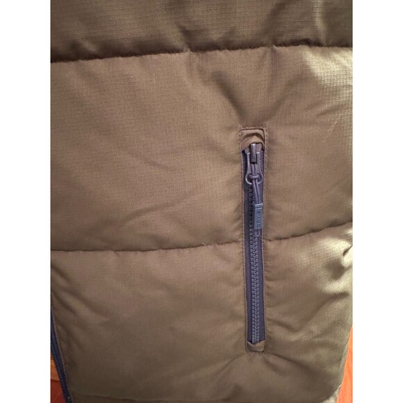 Orvis Mens Olive Navy Puffer Vest Sz M Warm Comfort Pockets Casual Outdoors - Picture 5 of 9